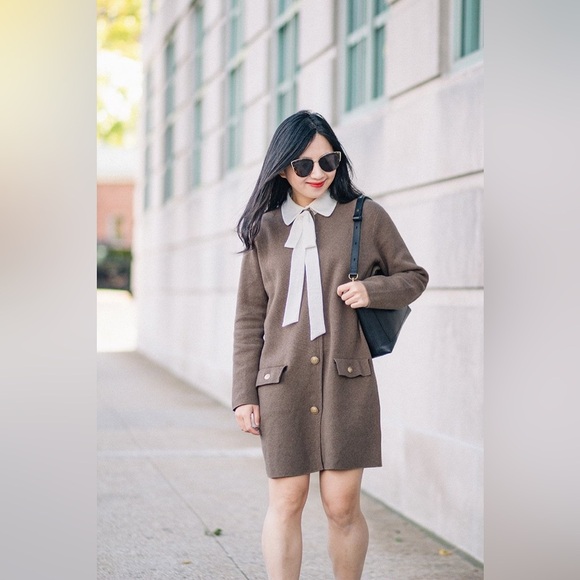 Long Giselle sweater blazer - Picture 7 of 8